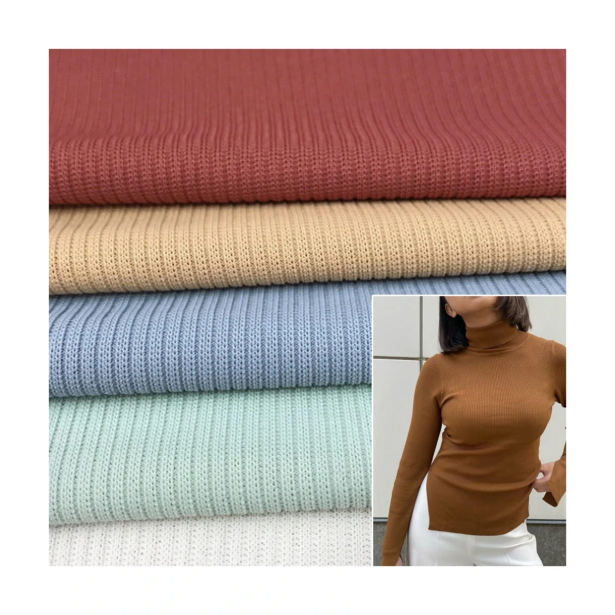 Wingtex 2022 осень и зима популярный супер мягкий вискоза ребро 91 9 Спандекс Трикотажная Ткань для футболок нижнее белье