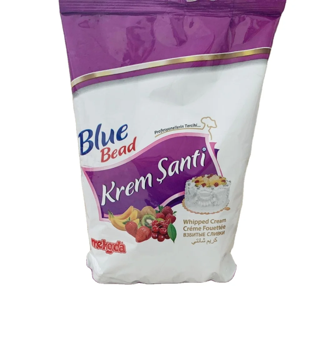 Bluebead Whipped Cream Powder 25 Kg In Kraft Bags Using Forvegetable