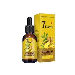 Costom 10/15/20/40ml Fast Hair Regrowth Essential Oil Ginger Hair Loss Treatment 7 Days Anti-loss Strong the Root of Hair Serum