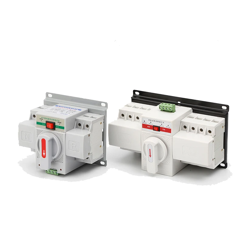 工場価格 ATS自動切替スイッチ 2P 3P 4P 40A 63A 発電機用ATSスイッチ