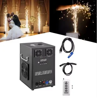 High Quality 750W Cold Firework Machine DMX Remote Control Party Stage Effect Spark Machine for Concert Wedding