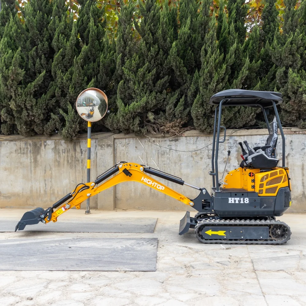 HT18 Мини гүйцэтгэгчийн үнэ, 1.8 тонн гүйцэтгэгч, хажуугийн удирдлагын барилтууд, гүйцэтгэгчийн хэрэгслүүд