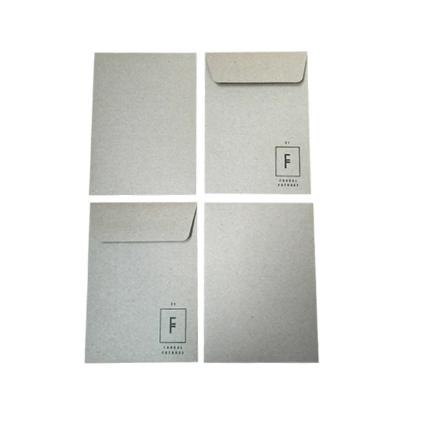 Long Slim Chopstick Fork Spoon Packaging Custom Kraft Envelope Box