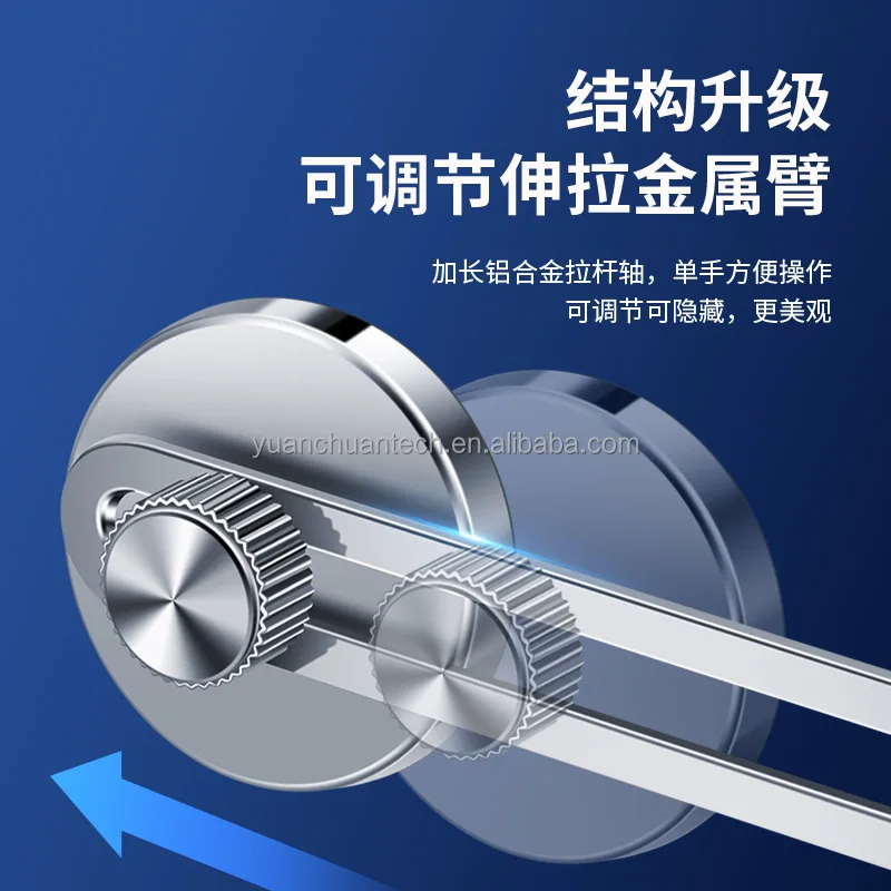 Oem Aluminum Alloy 360 Rotation Adjustable Car Phone Holder