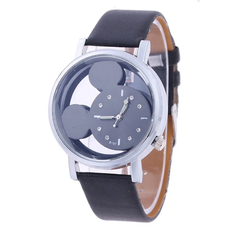 Cheap Quartz Pink Children Watch Cute Cartoon Watch for Kids