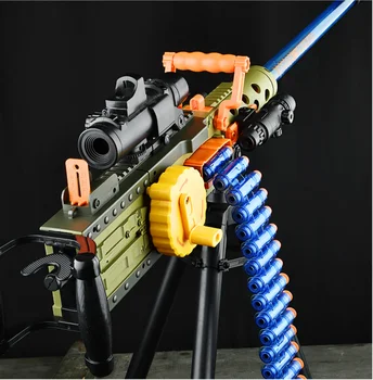 Gun Toy Manually Loaded M416 Shell Throwing Soft Bullet Gun