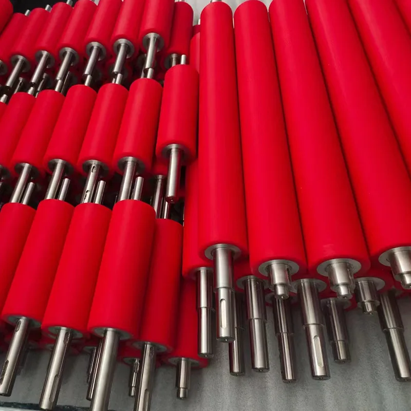 Non Standard Customization Rubber Rollers For Printing Machine Heat ...