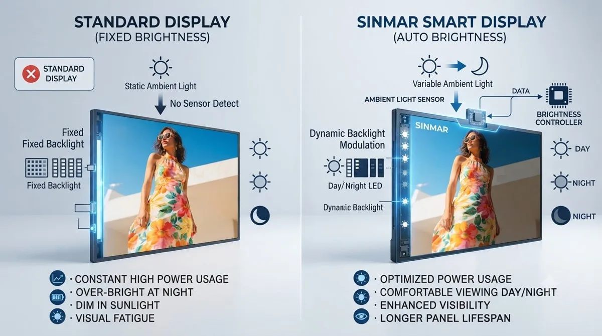 Built-in Ambient Light Sensor Comparison