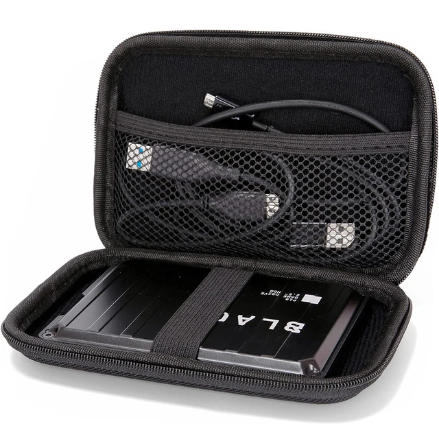 EVA Hard Carrying Case EVA Storage Case Travel Protective Bag for Portable External Hard Drive Toshiba