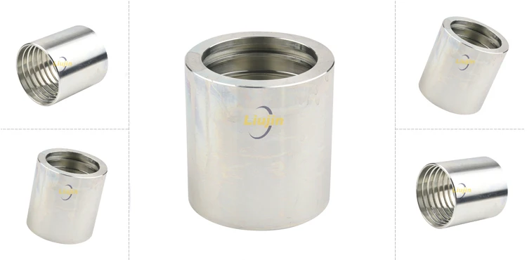 Hot sale crimp ferrule high quality stainless steel pipe hose and fittings