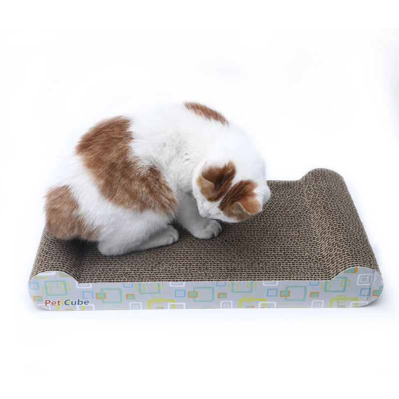 2021 современная мебель из гофрированного картона для кошек, прочная Когтеточка, Когтеточка из гофрированного картона, кошачья Когтеточка