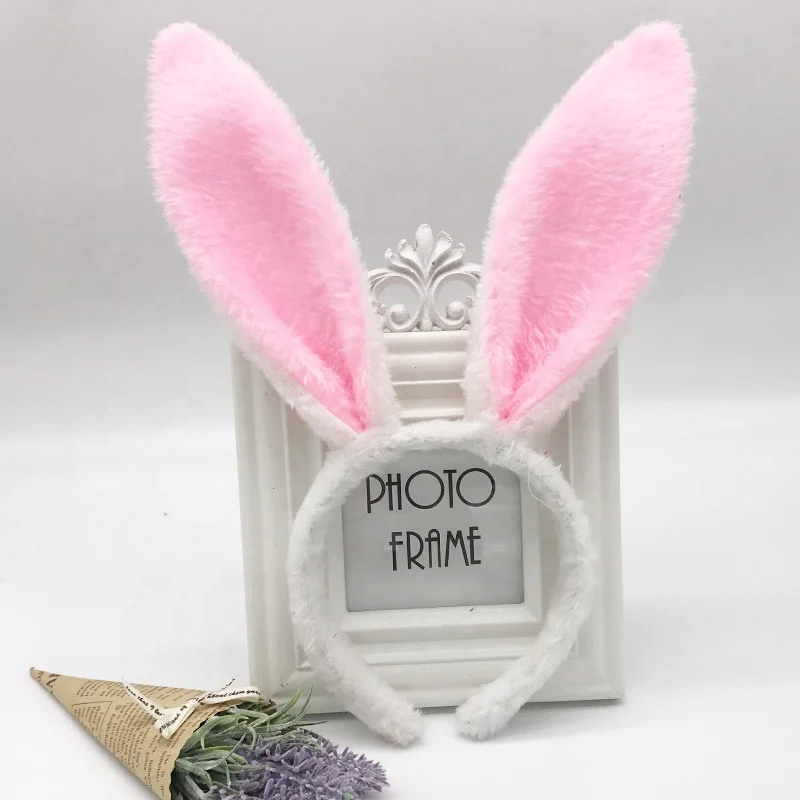 Рождественская плюшевая повязка на голову в виде кролика для Хэллоуина вечеринки ночного клуба украшение с