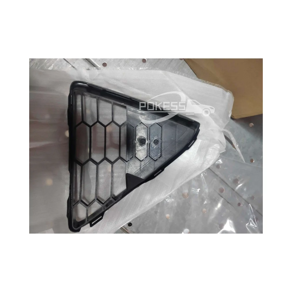 Front Bumper Lower Triangle Plate Honeycomb BM5117K946FW Triangle Hone... — 3
