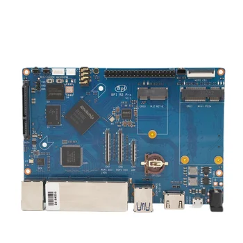 Banana Pi BPI-R2 Pro Smart router board use Rockchip3568  2GB ram MT7631BE chip onboard good application