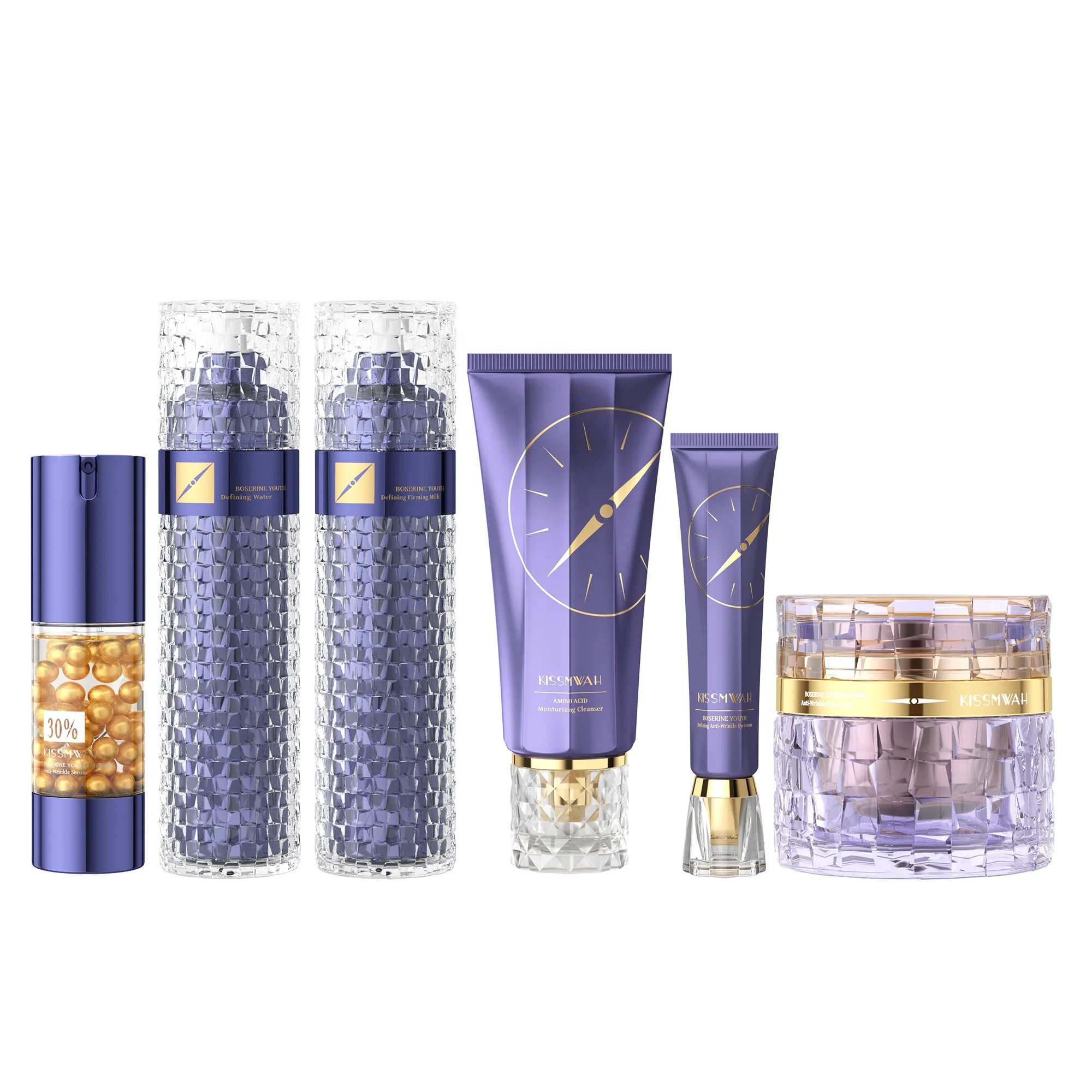 KISSMWAH Facial Skin Care Set - Anti-Wrinkle & Nourishing