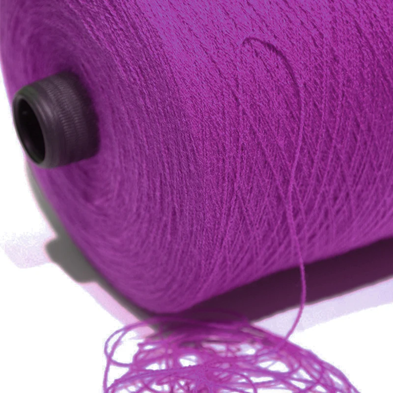 SALUD 24S/2 Dyed Pattern Ring Spun Core Spun 86% Acrylic 14% PBT Blended Yarn for Knitting Sewing Weaving for Sweaters Sale Yarn