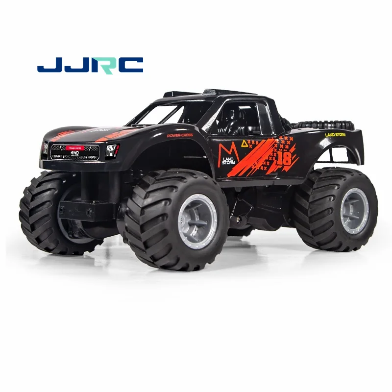 ラジコンカー　黒 JJRC Q156 4WD 4x4 ラジコンカー 四輪駆動 2.4G 水陸両用 モンスターRC