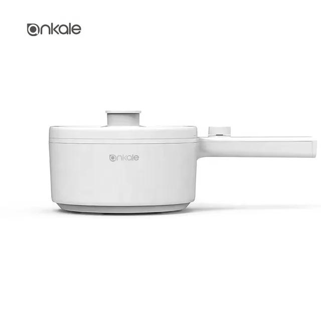 Ankale Hot Sell Mini Electric Cooking Pot Non Stick Home Appliances Non Stick Cooking Soup Pot With Lid