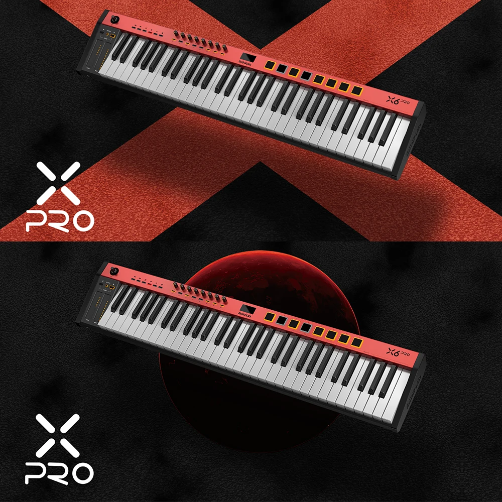 MIDIPLUS X8 PRO II - 88-Key Controller with 8 Drum Pads