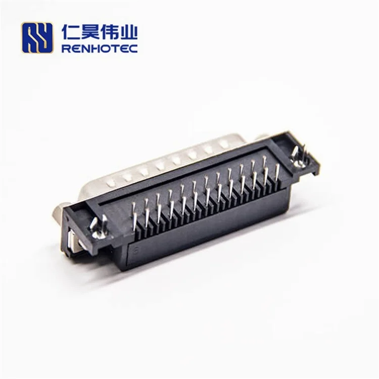 Terminali A Due File Connettore DB25 D-SUB Femmina Per PCB – 25 - Foto 2