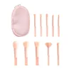 Ensemble de pinceaux de maquillage beige