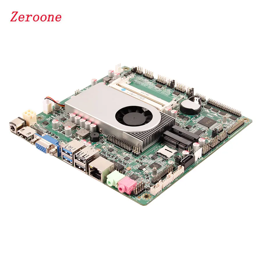 PC Motherboard Intel 5th Broadwell I5 5200U Support With Dual Gigabit LAN