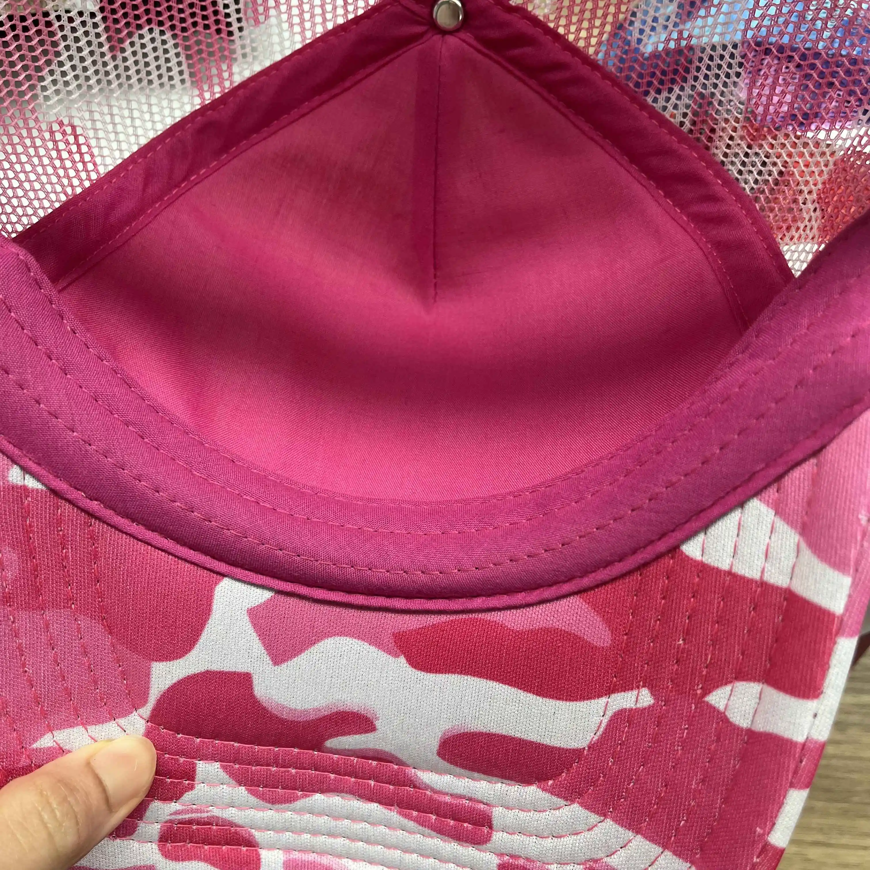 HN0002R Calidad personalizada Impreso Golf Sun Panel Púrpura