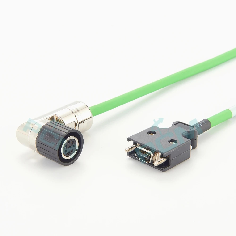 6FX3002-2DB10-1AD0 M17 8 Pin Servo Motor Encoder Cable