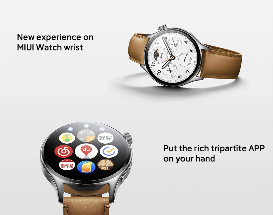 New Mi Watch S1 Pro Smart Watch 1.47'' AMOLED Screen Blood Oxygen Monitor Hear Rate Measure Smartwatch 14 Days Battery Life GPS