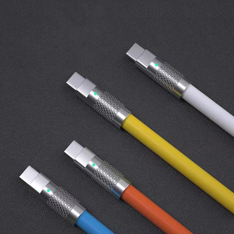 120w Pd Fast Charging Cable For Iphone14 13 12 11 Pro Max Xs X 8 Plus