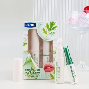 Organic Hydration Natural Chapstick Waterproof Moisturizing Hydrating Vitamin E 2 in 1 Lip Balm and Mask Set