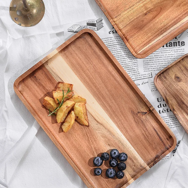 Popular wooden pizza tray