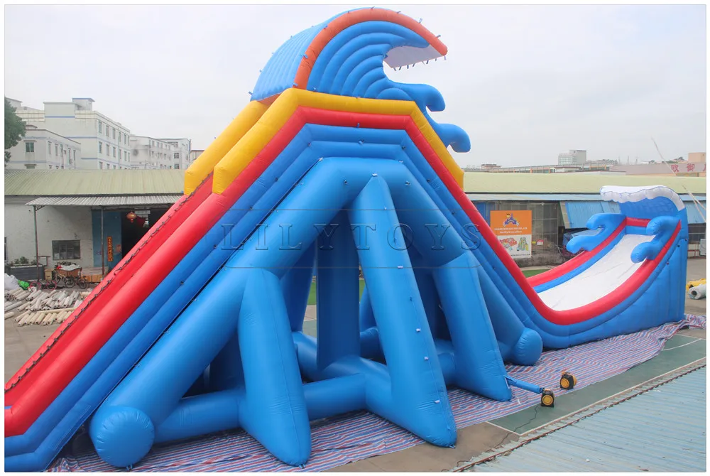 Lilytoys Huge Water Slide Inflatable Pvc Commercial Use Factory Price ...