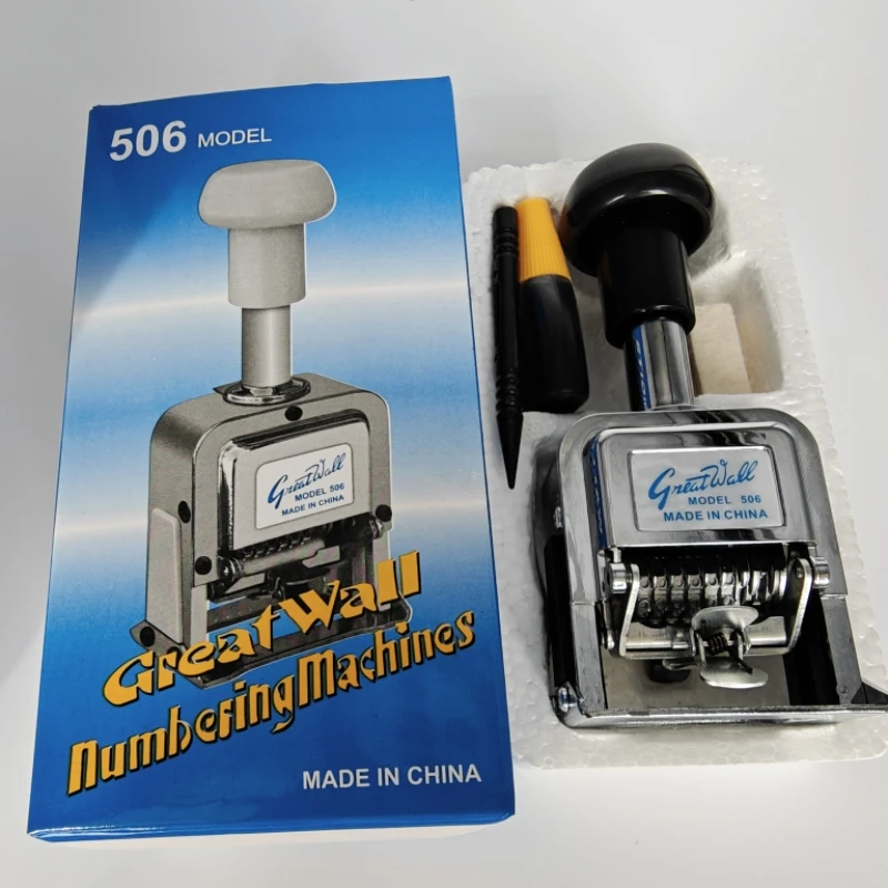 Wholesale 4-17 Digitals Automatic Numbering Stamp Machine