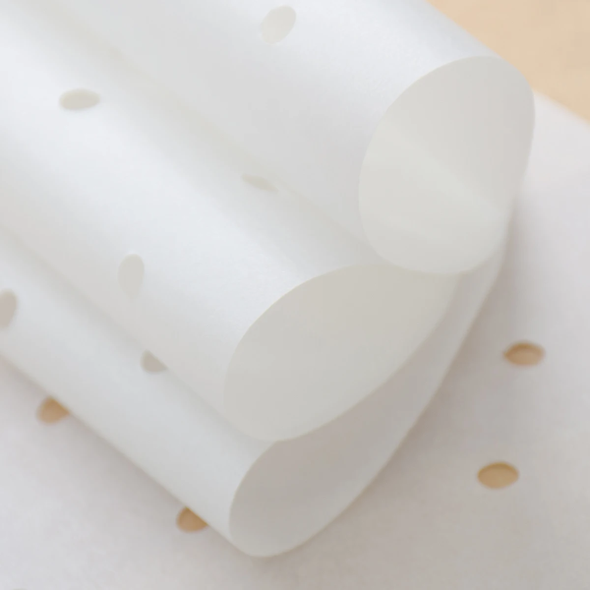 Lebensmittelechter Perforierter Silikon-l Antihaftbeschichteter  Hitzebestndiger Bambus-Dampfgarer Runde Form Dim Sum Papier| Alibaba.com