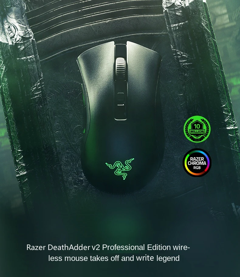 Razer DeathAdder v2 Pro Wireless Gaming Mouse: 20K DPI