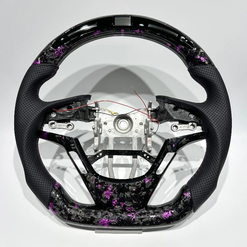 Carbon Fiber & Leather Steering Wheel for Hyundai Genesis Coupe 2010-2016