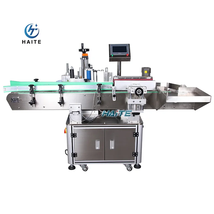 Automatic Can Jar Wrap Around Labeler Adhesive Sticker Applicator Glass ...