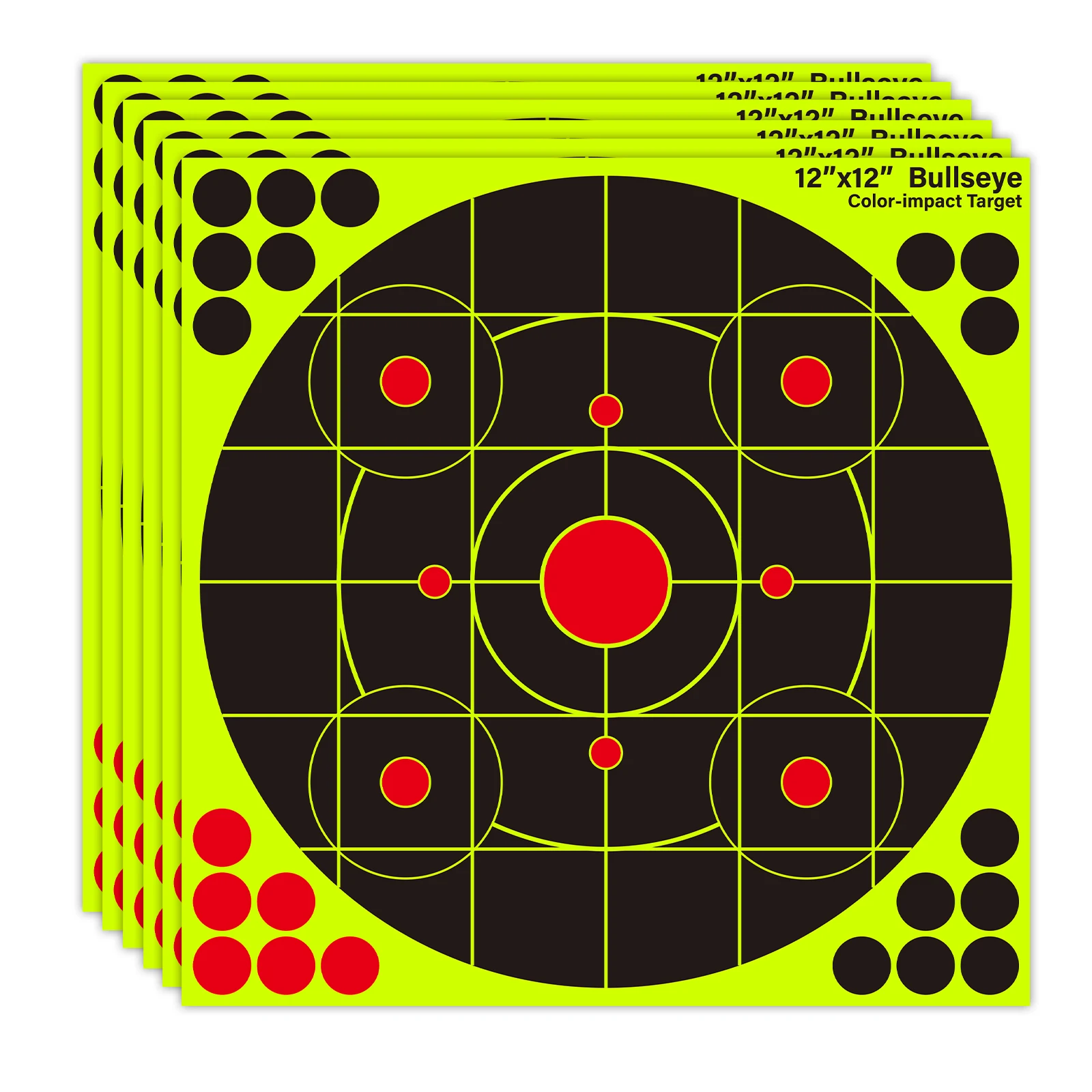 Alibaba.com: 12 Inchx12 Inch High Visibility Bullseye Shooting Targets ...