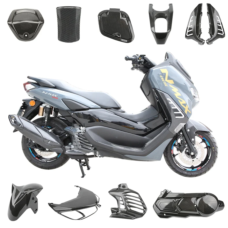 Nmax 155用プラスチックカーボンカラーバイクフレーム＆ボディパーツ