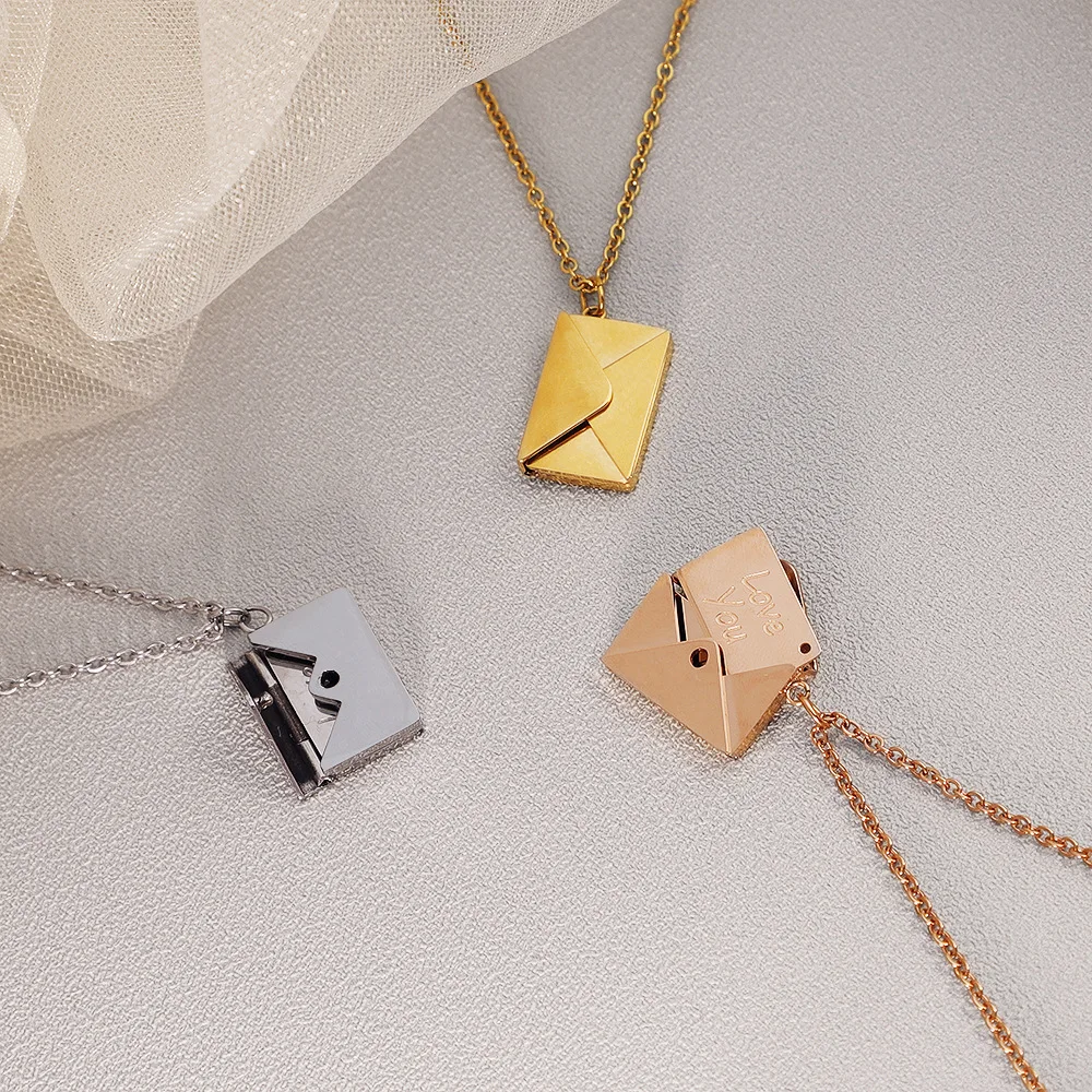 Buy Envelope Necklace Fashion Lady 