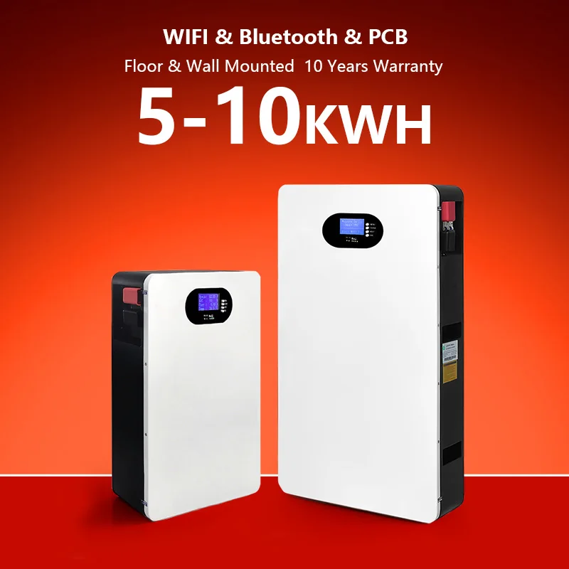Bán Chạy 2025 8000 Chu Kỳ LiFePO4 51.2V 300Ah 10KWH 15kWh 30kWh Pin Lithium Năng Lượng Mặt Trời 48V Dùng Cho Lưu Trữ Năng Lượng Gia Đình