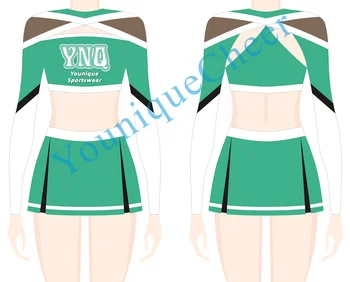 Hot Sales Performance Wear Soft Fabric Cheer Dance Outfit Set Breathable Cheerleading Dance Clothes for Cheer Team