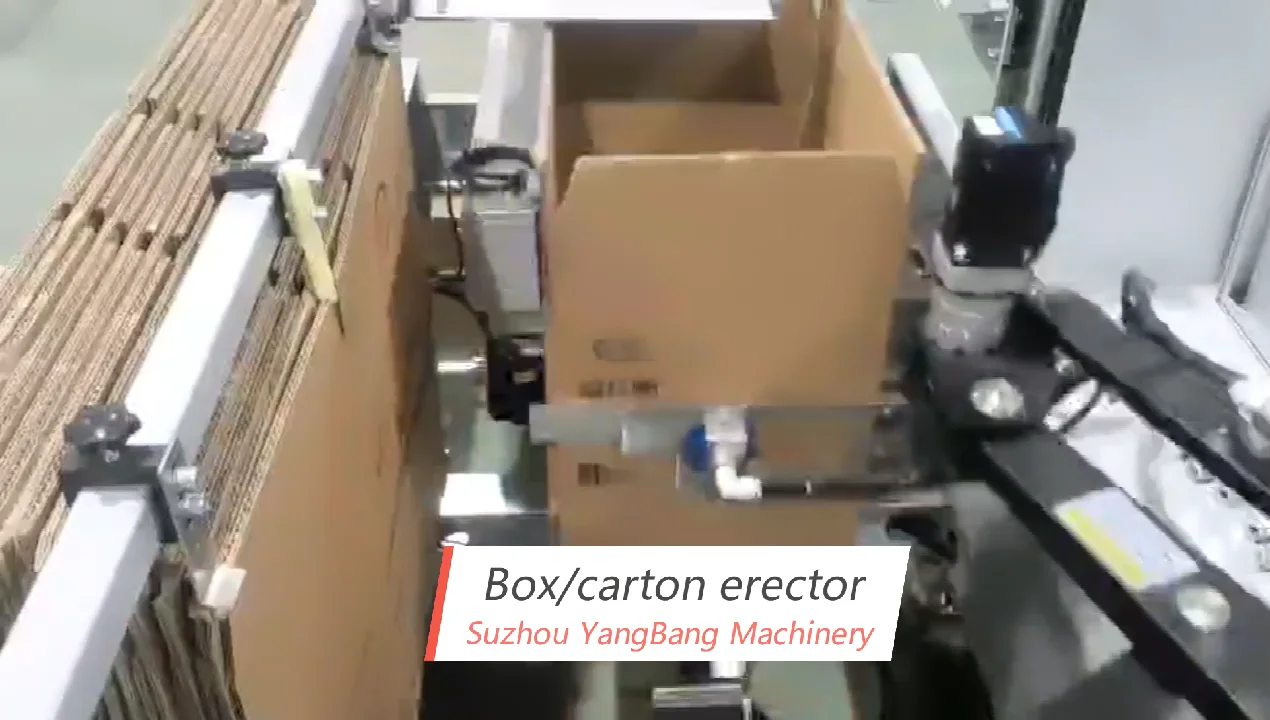 Ybkx500 Automatic Carton Opening Machine Carton Forming And Sealing