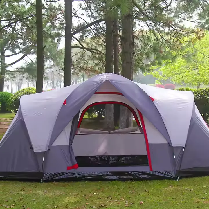 High Quality Double Layer Waterproof Material Relaxation Use Large Space Outdoor Tent for Camping,hiking 3 High Quality Double Layer Waterproof Material Relaxation Use Large Space Outdoor Tent for Camping,hiking - Image 3