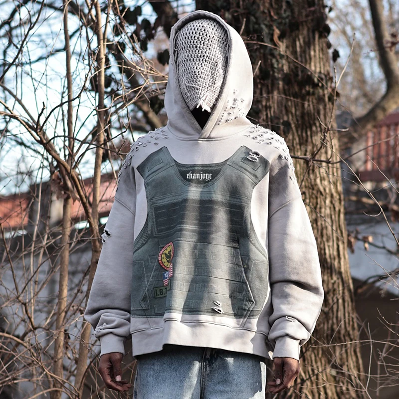 Kapuzenjacke Kapuzenpullover Mit Maskenfunktion Maske' Unisex