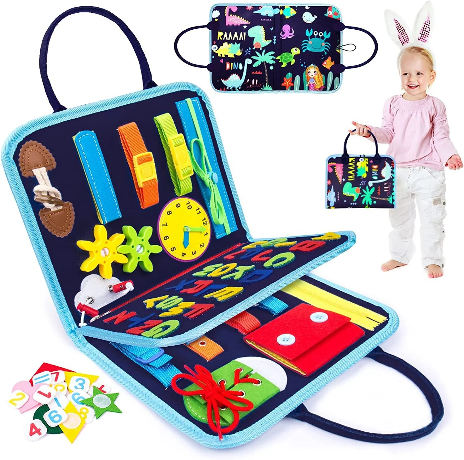 Busy Board for Year Old Montessori Sensory Toys