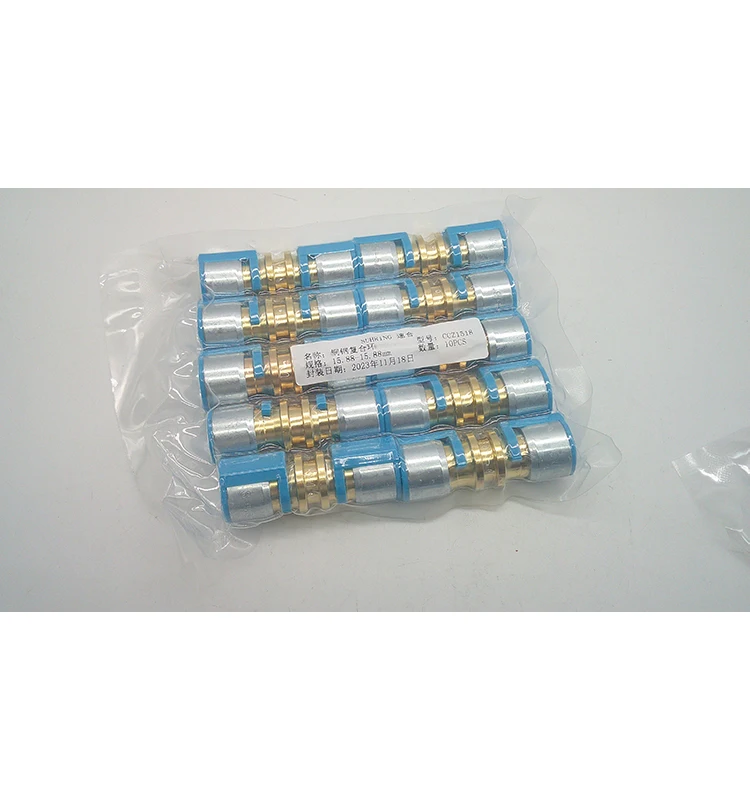 Repair Tool Refrigerator Brass Service 1/4'' LoKring Solder Free Tube Connections for Reifrgeation Appliances
