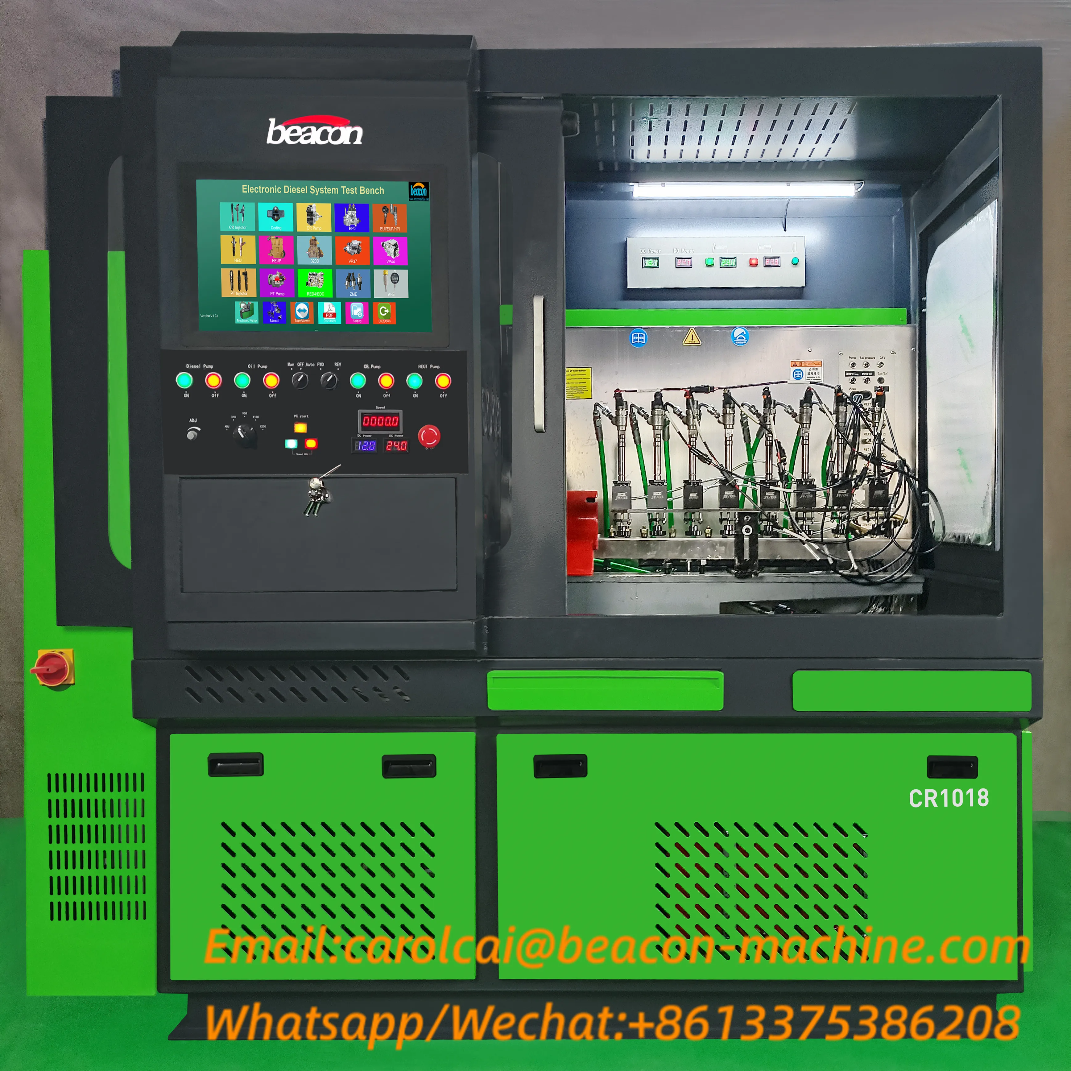 Common Rail Pump test Bench CR919 diesel Injector test Equipment VP44 Pump test CR1018
