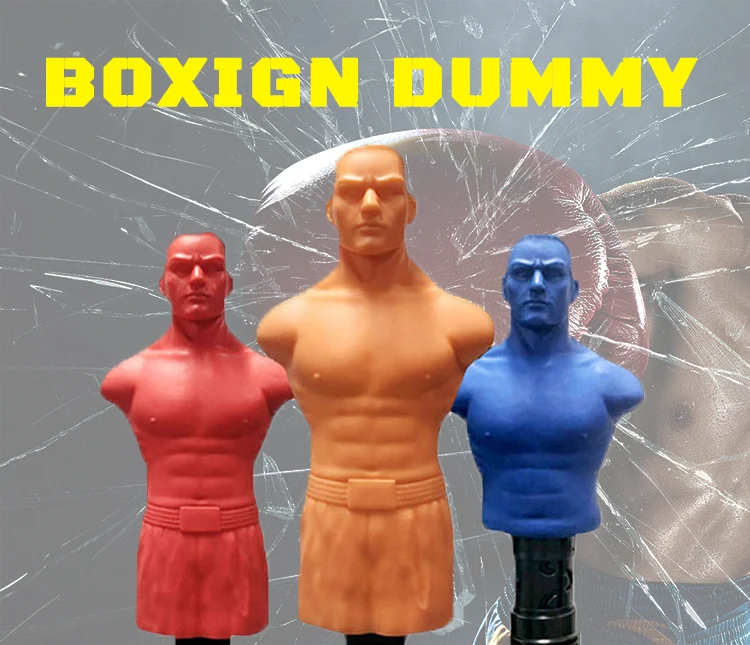 Cheap Rubber Punching Bag Bob Freestand Body Human Mannequin Equipment